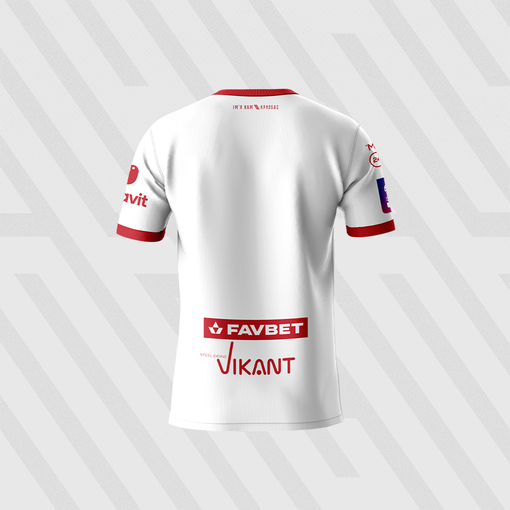 Ігрова футболка біла з нанесеннями M