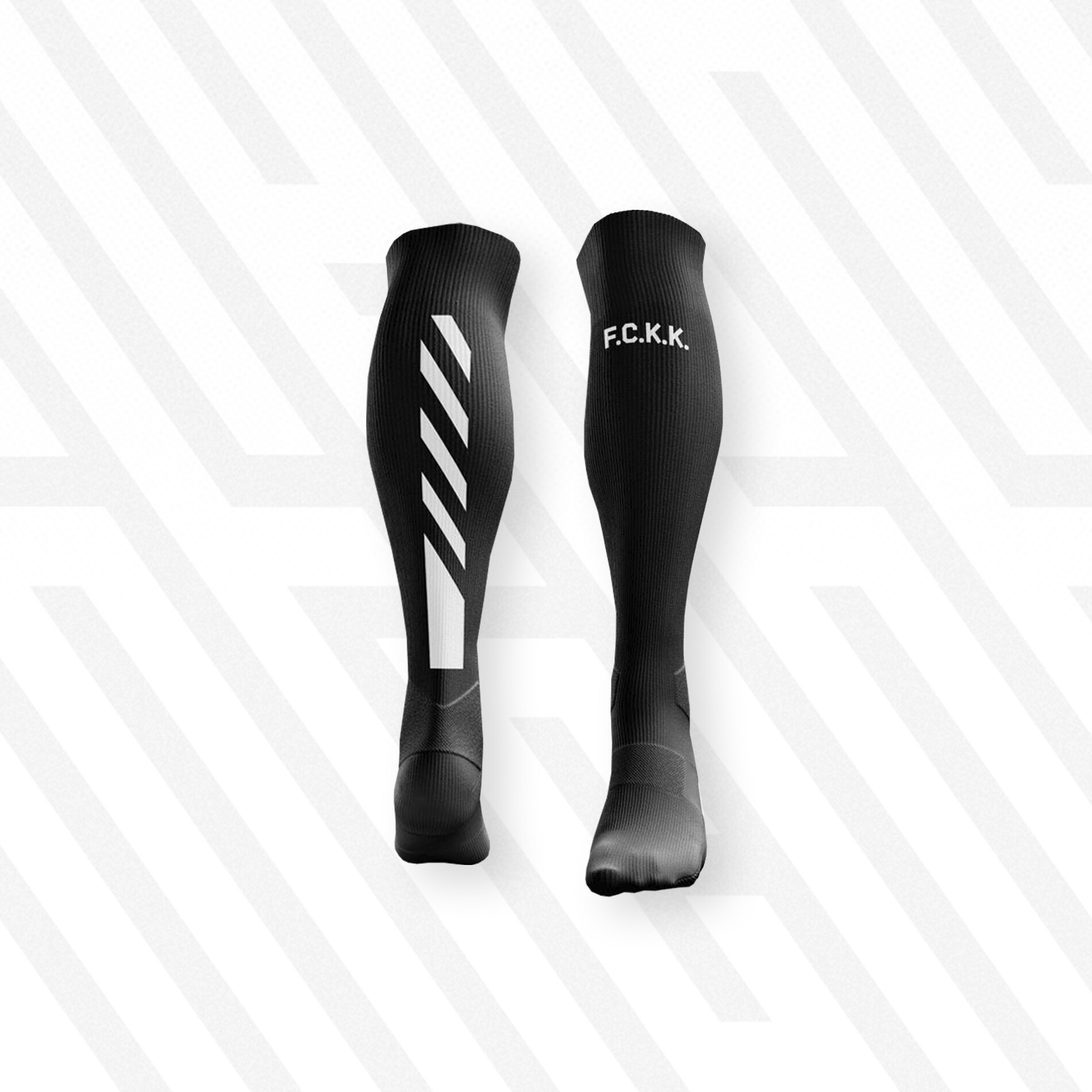 Ігрові гетри ФК "Кривбас" чорні