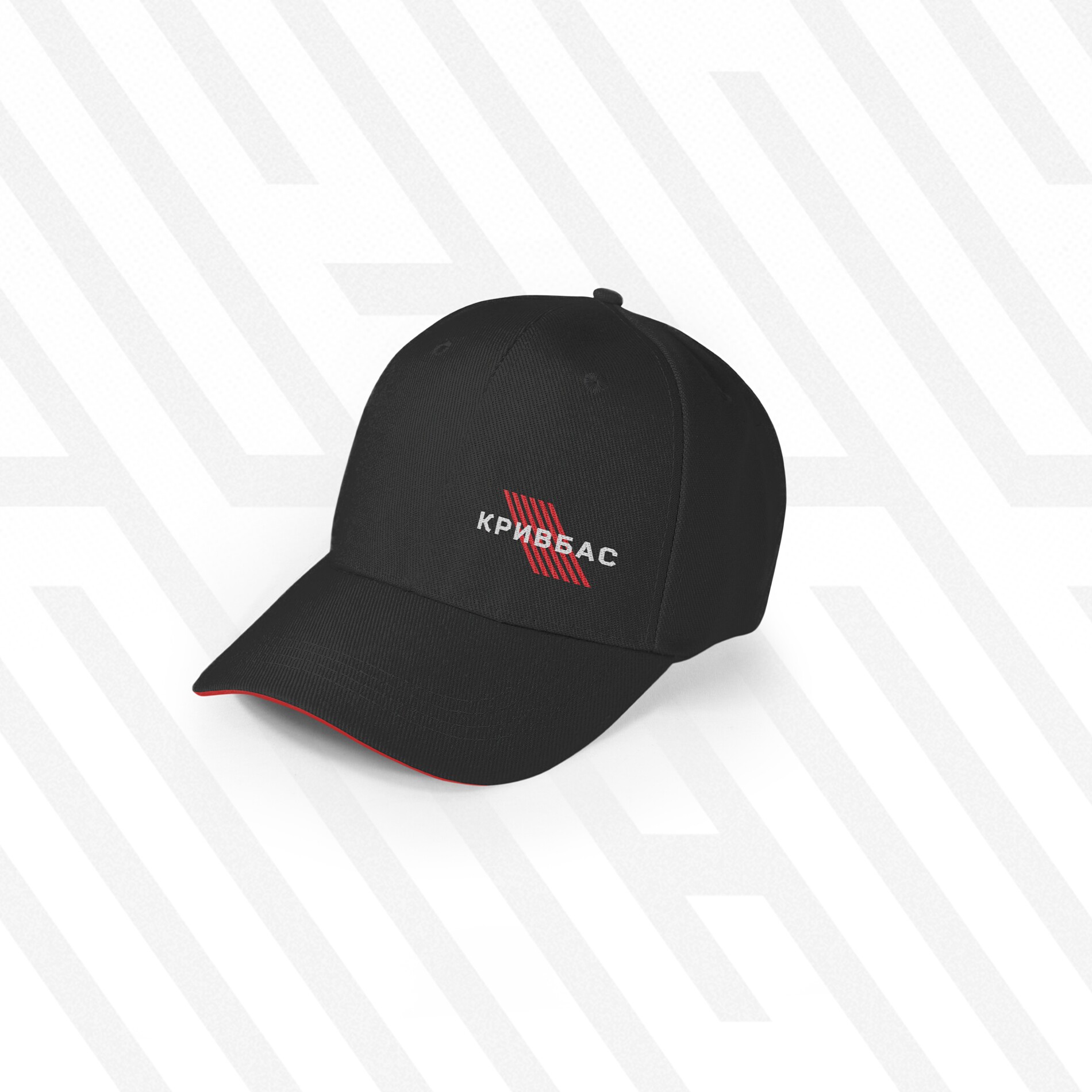 Кепка чорна KRYVBAS one size