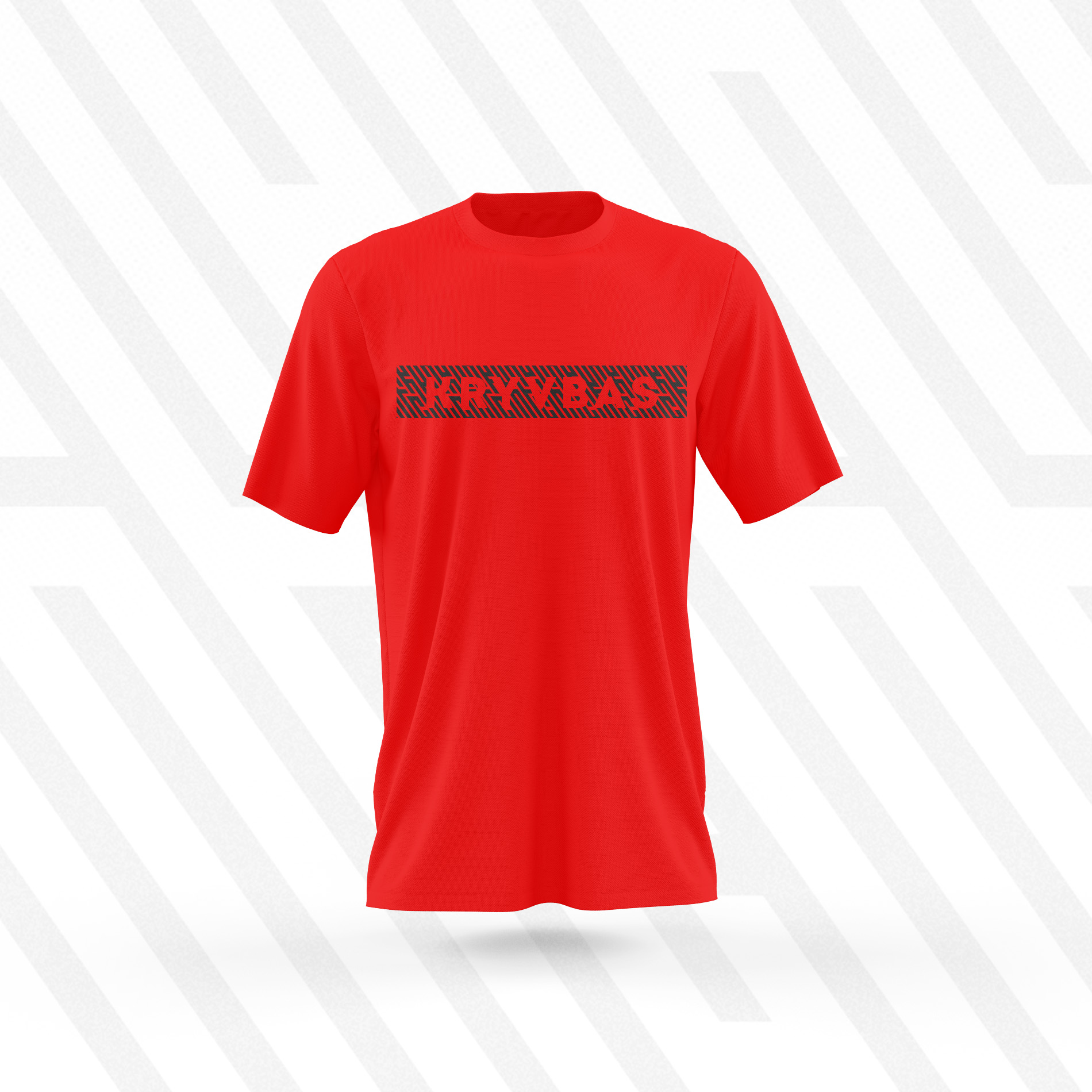 Футболка червона KRYVBAS S,M,L,XL