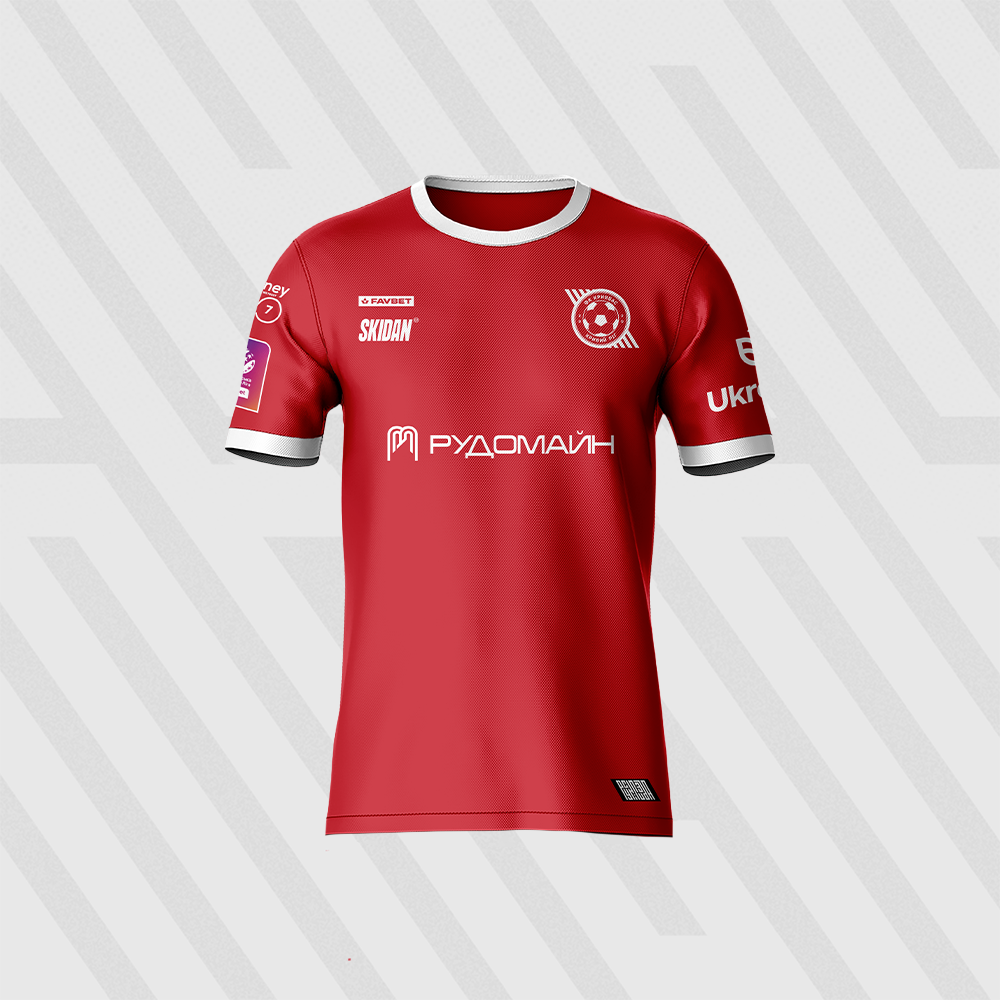 Футболка ігрова червона сезону 2024/2025 M